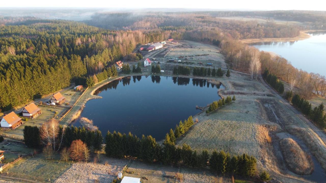 Mieszkanie Nad Jeziorem Rydzowka+Prywatny Staw+Plaza+Mazury Srokowo Exteriör bild