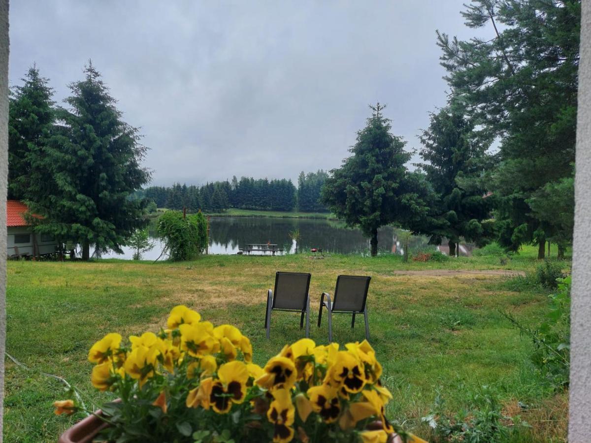 Mieszkanie Nad Jeziorem Rydzowka+Prywatny Staw+Plaza+Mazury Srokowo Exteriör bild