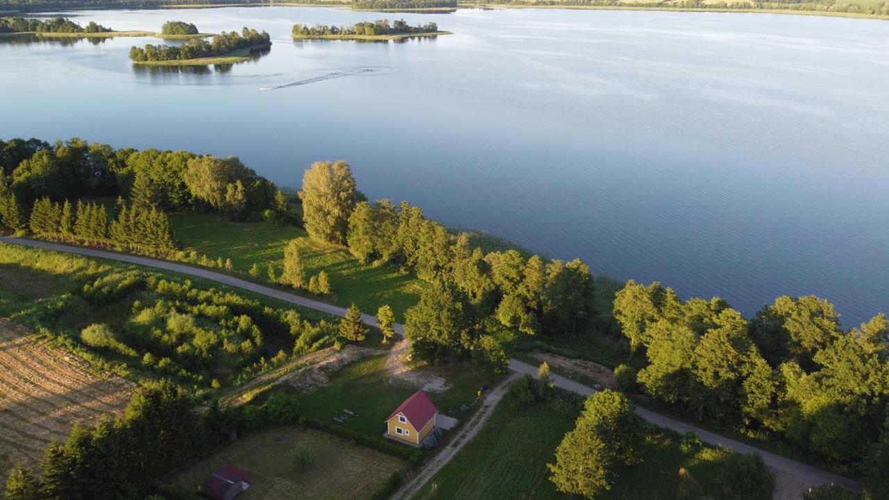 Mieszkanie Nad Jeziorem Rydzowka+Prywatny Staw+Plaza+Mazury Srokowo Exteriör bild